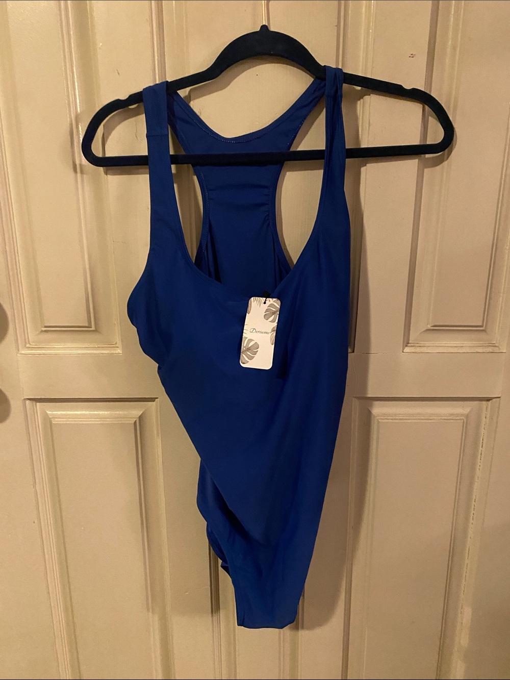 Classic Racerback One-Piece Swimsuit - Royal Blue